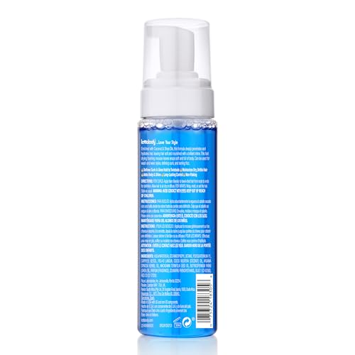 Lottabody Coconut & Shea Wrap Me Foaming Mousse – Hair Styling Foam 7 oz