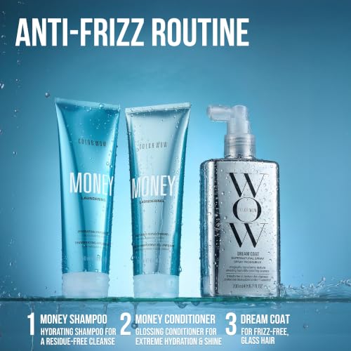 COLOR WOW Dream Coat Anti-Humidity Spray – Frizz Control for Smooth, Glass-Like Hair