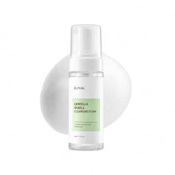 iUNIK Centella Bubble Cleansing Foam – Tea Tree Pore Care Facial Cleanser 5.07 fl oz