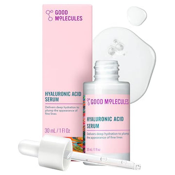 Good Molecules Hyaluronic Acid Serum – Hydrating Face Serum 1 fl oz