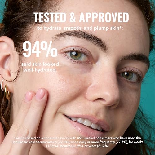 Good Molecules Hyaluronic Acid Serum – Hydrating Face Serum 1 fl oz