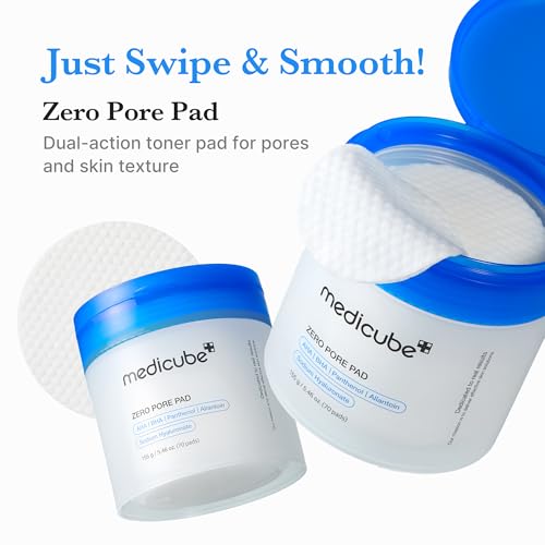 Medicube Zero Pore Pad 2.0 Toner Pads – Exfoliation & Pore Care