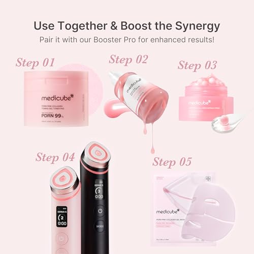 Medicube PDRN Pink Peptide Serum with Salmon DNA – Hydrating Korean Face Serum