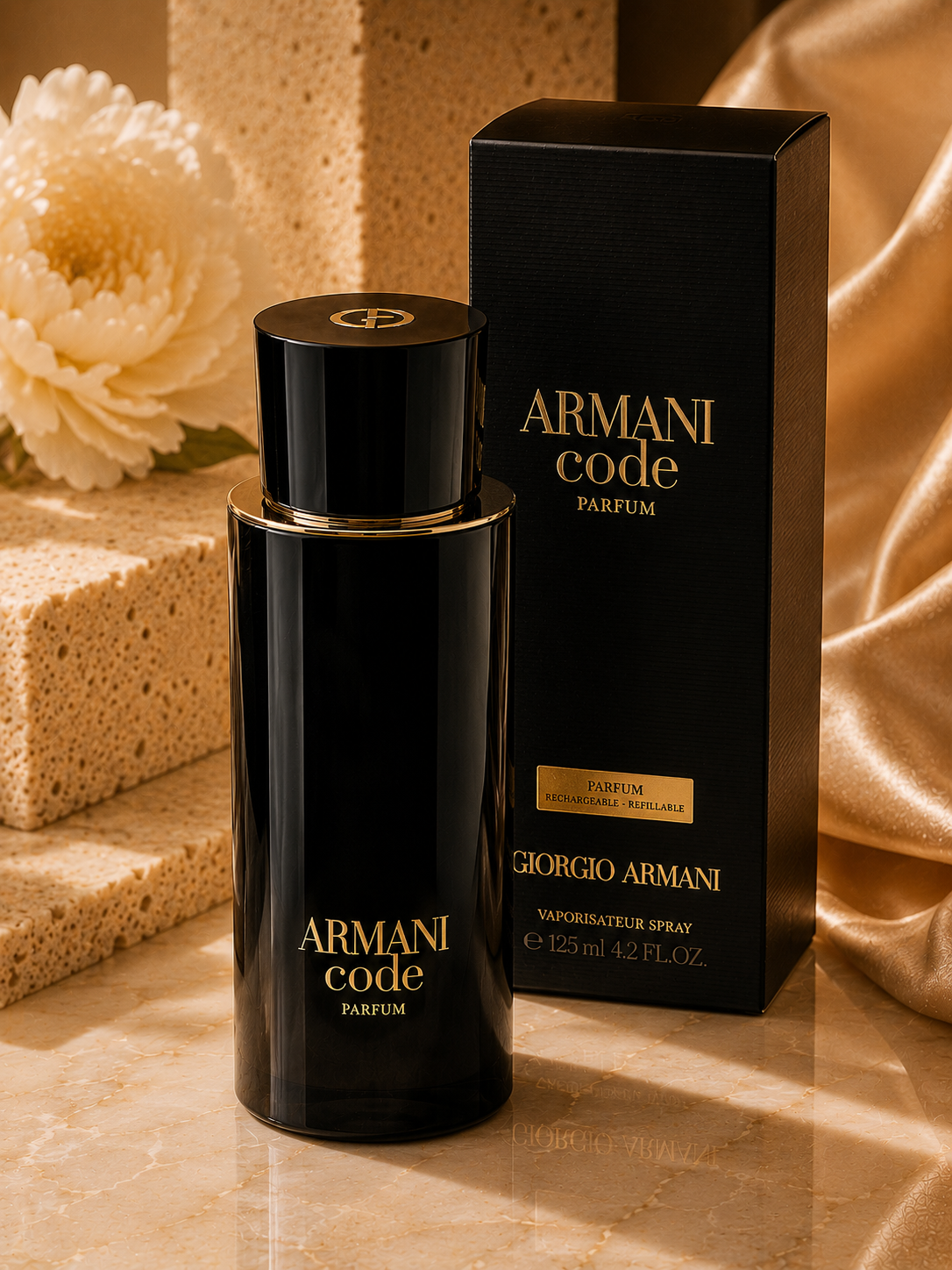 Giorgio Armani Code Parfum for Men | Luxury Long-Lasting Fragrance