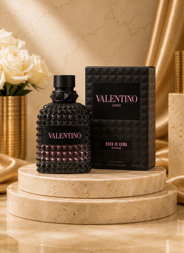 Valentino Uomo Born in Roma Intense Eau de Parfum | Luxury Men’s Long-Lasting Fragrance 100ml