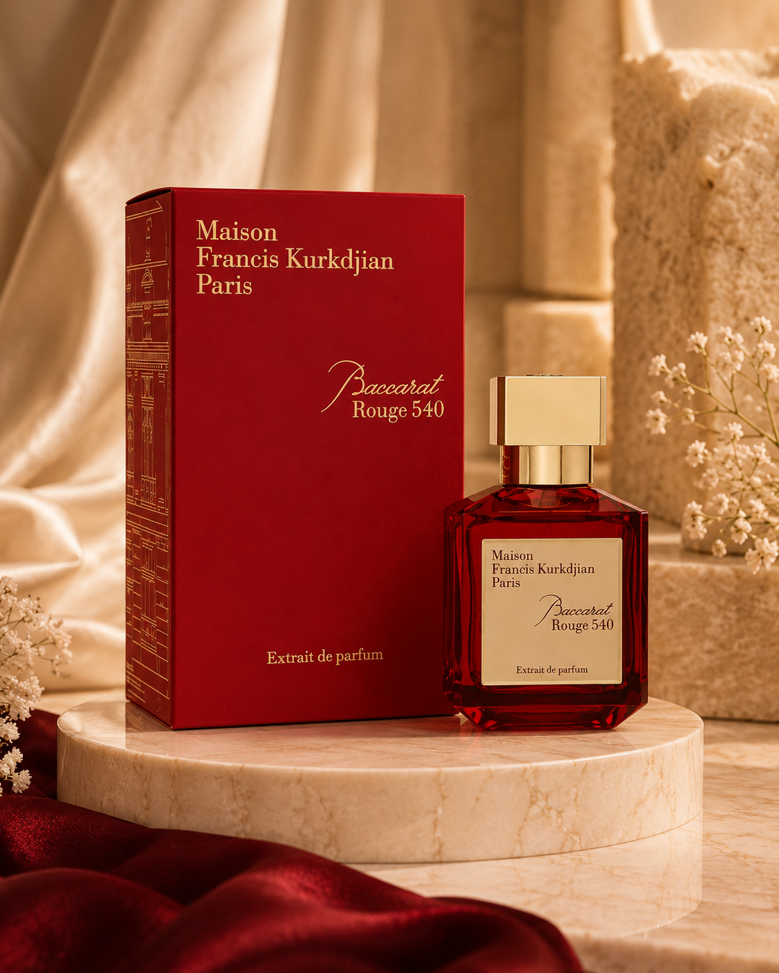 Maison Francis Kurkdjian Baccarat Rouge 540 Extrait de Parfum – Luxury Fragrance