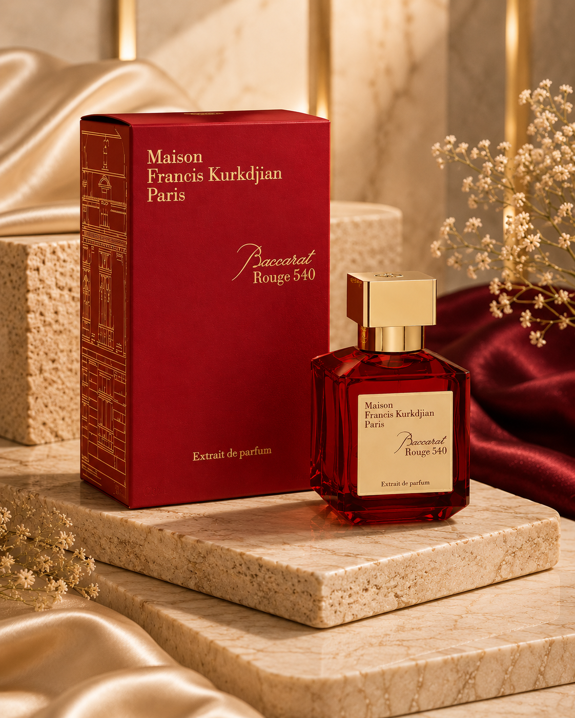 Maison Francis Kurkdjian Baccarat Rouge 540 Extrait de Parfum – Luxury Fragrance