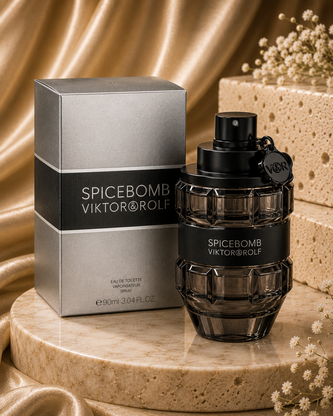 Viktor&Rolf Spicebomb Eau de Toilette 90ml – Men’s Luxury Fragrance