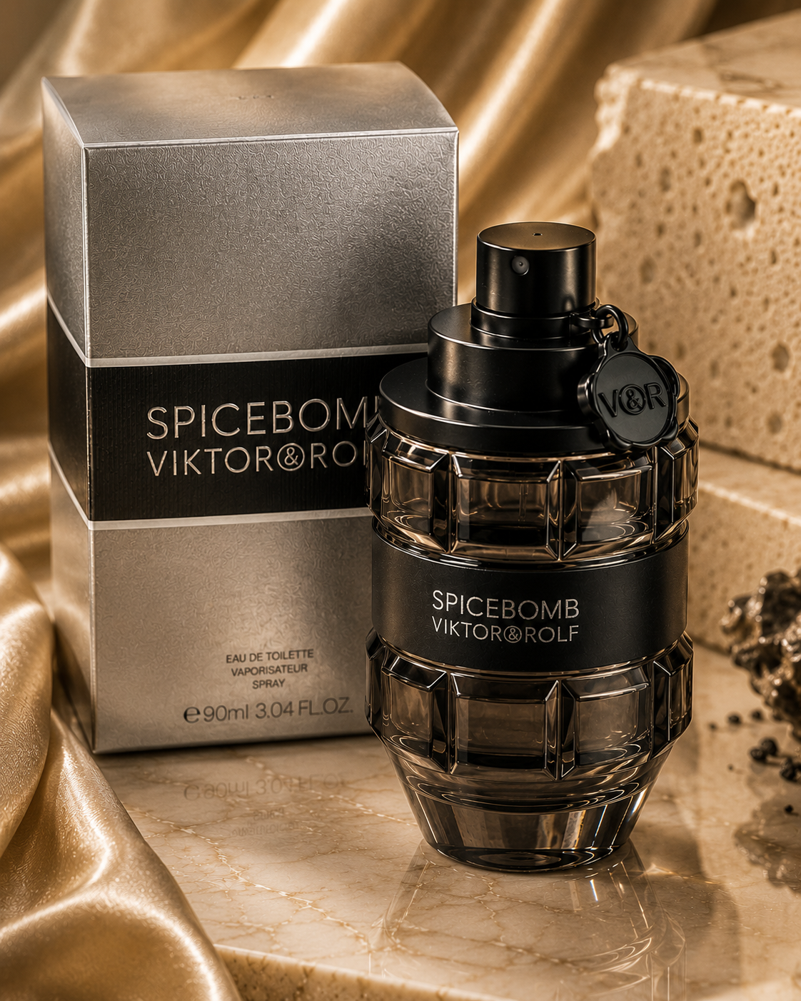Viktor&Rolf Spicebomb Eau de Toilette 90ml – Men’s Luxury Fragrance