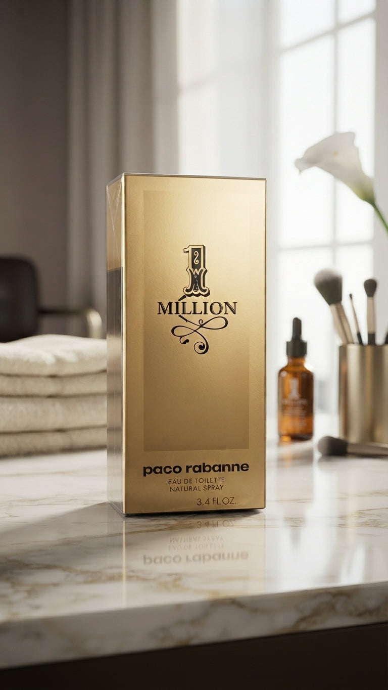 1 Million by Paco Rabanne Eau de Toilette 100ml / 3.4oz – Men’s Luxury Cologne