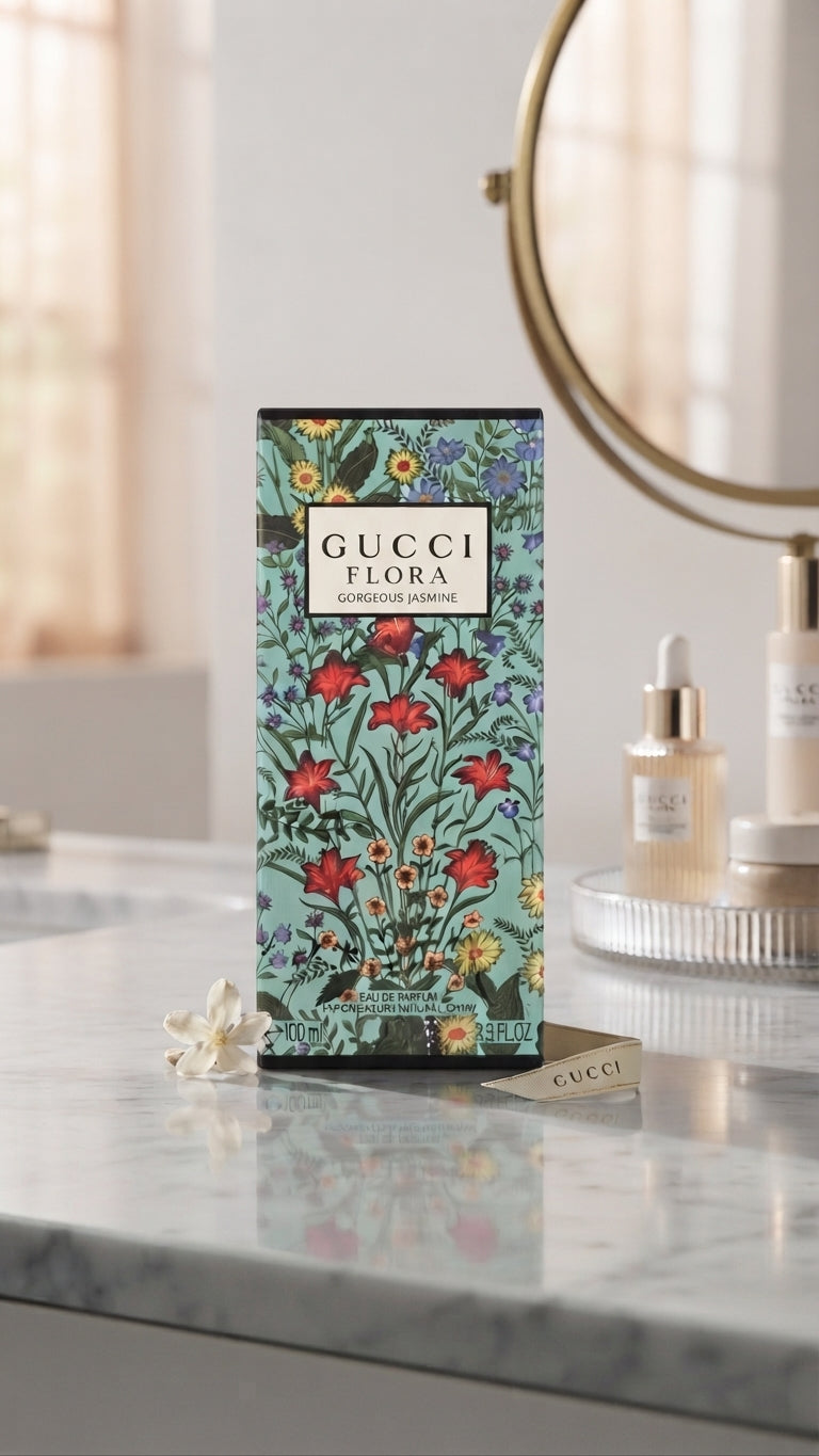 Gucci Flora Gorgeous Jasmine Eau de Parfum Natural Spray - 100 mL