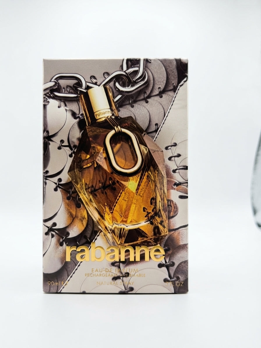 Rabanne Eau de Parfum for Women - 90ml / 3 FL OZ | Rechargeable Natural Spray