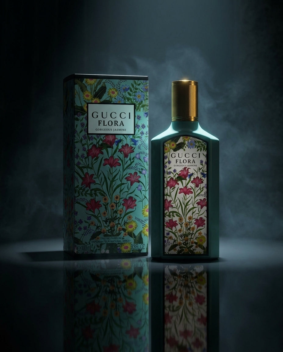 Gucci Flora Gorgeous Jasmine Eau de Parfum Spray 3.3 oz / 100 ml for Women