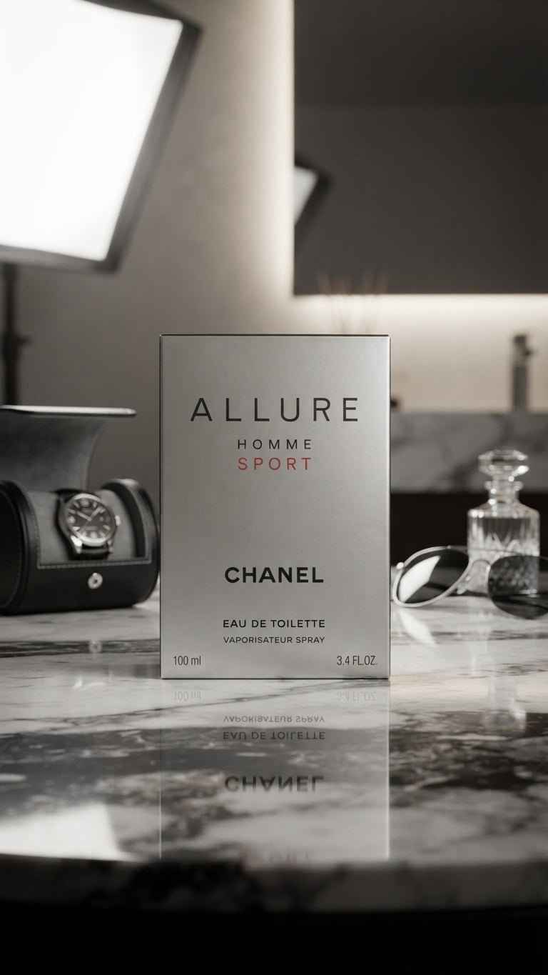 Chanel Allure Homme Sport Eau de Toilette – 100 ml / 3.4 fl. oz. Men's Fragrance