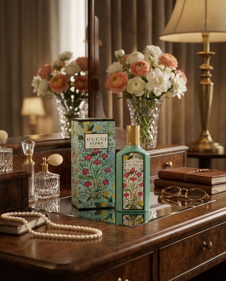 Gucci Flora Gorgeous Jasmine Eau de Parfum Spray 3.3 oz / 100 ml for Women