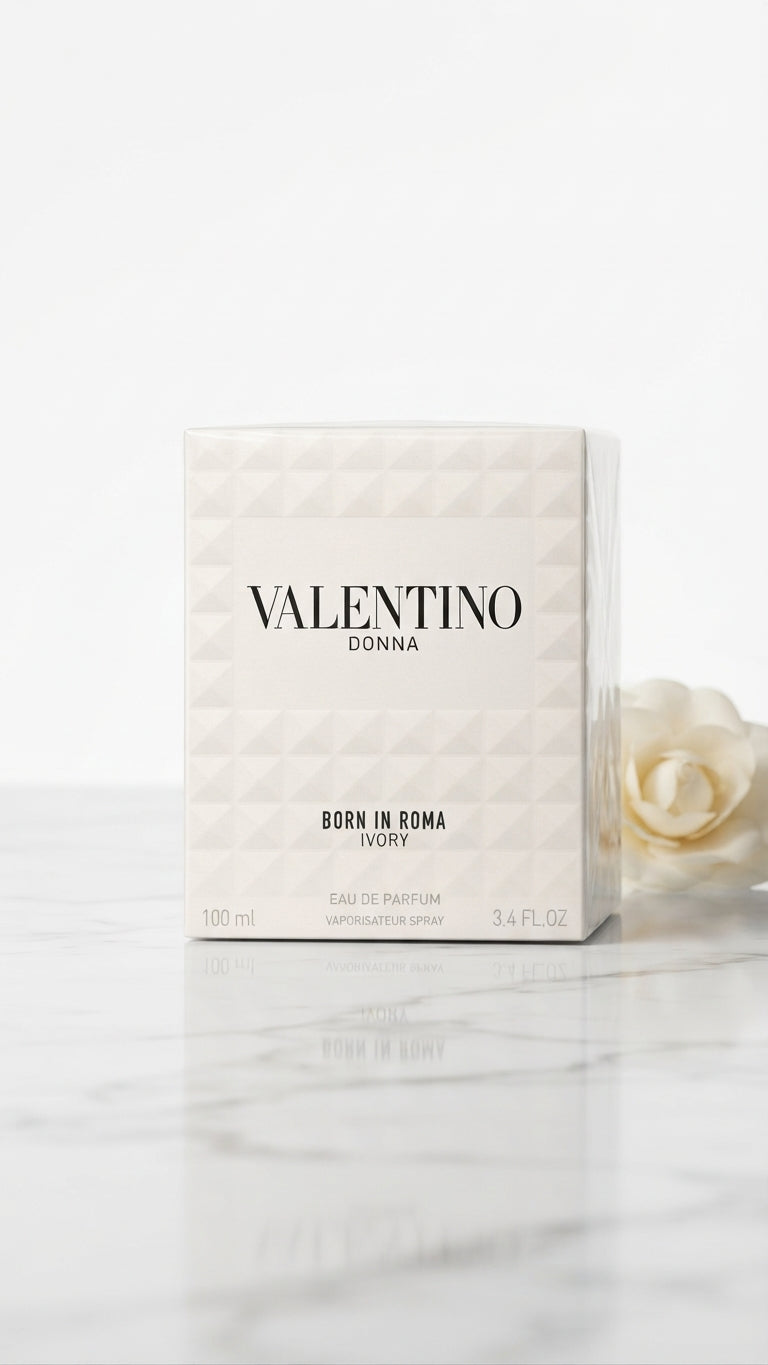 Valentino Donna Born in Roma Ivory Eau de Parfum 100ml / 3.4 Fl Oz – Women’s Fragrance