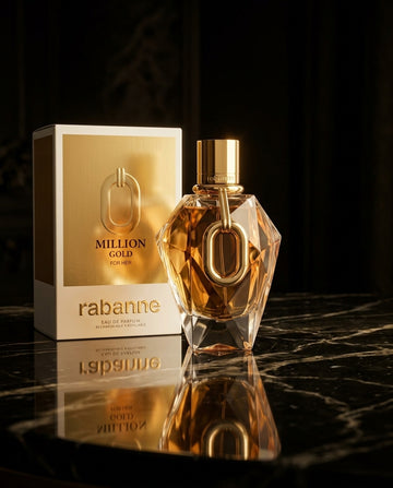 Million Gold by Paco Rabanne Eau de Parfum 3 oz Refillable Fragrance Spray