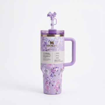 Stanley x LoveShackFancy 40 oz Quencher Tumbler – Floral Design