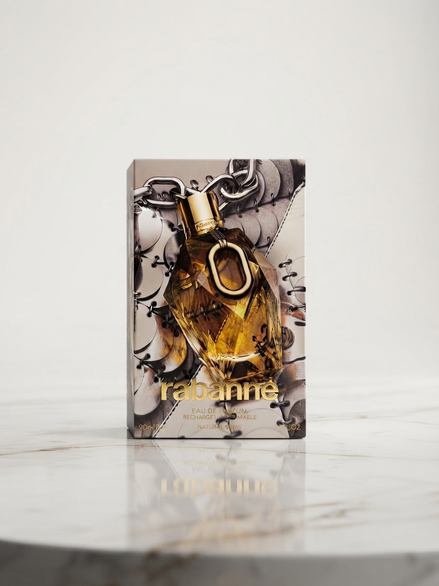 Rabanne Eau de Parfum for Women - 90ml / 3 FL OZ | Rechargeable Natural Spray
