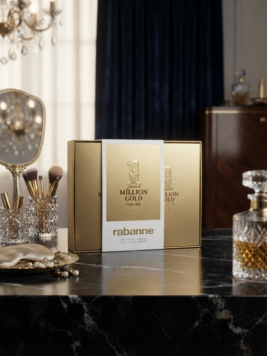Rabanne 1 Million Gold For Her EDP – Premium Designer Perfume for Women