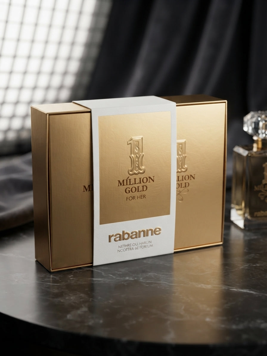Rabanne 1 Million Gold For Her EDP – Premium Designer Perfume for Women