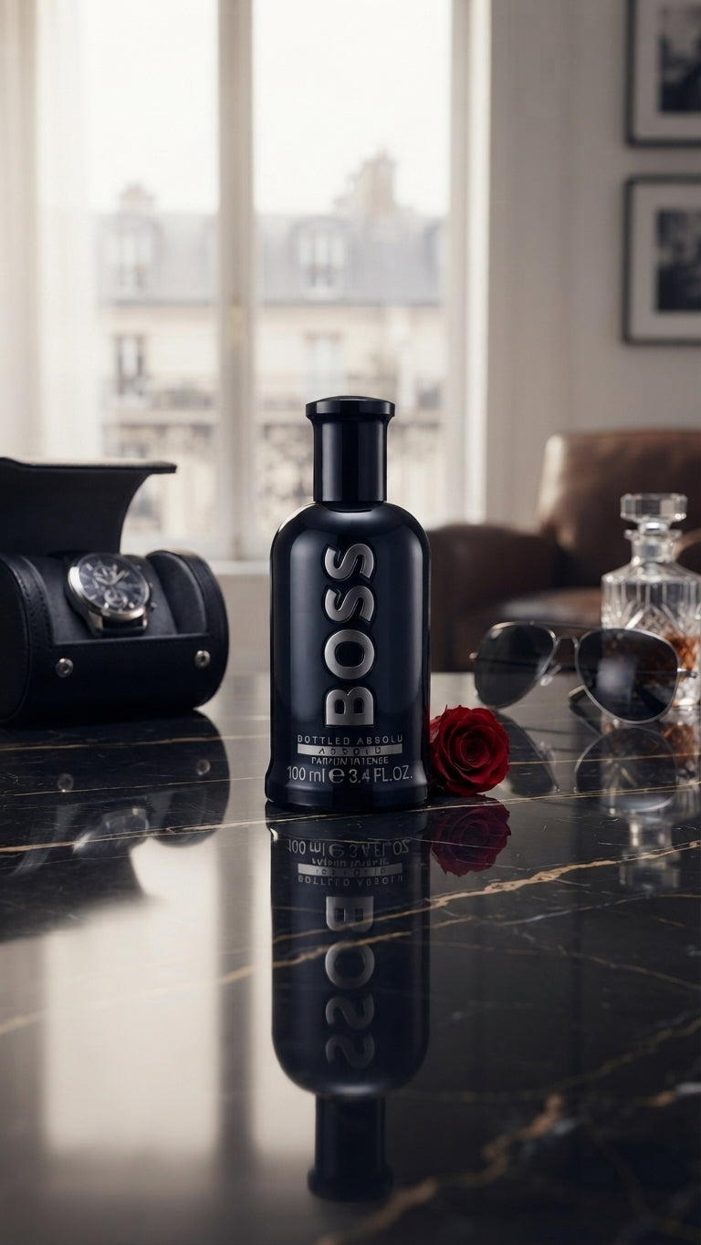 BOSS Bottled Absolu Parfum Intense – 100ml / 3.4 fl. oz. Luxury Men’s Fragrance