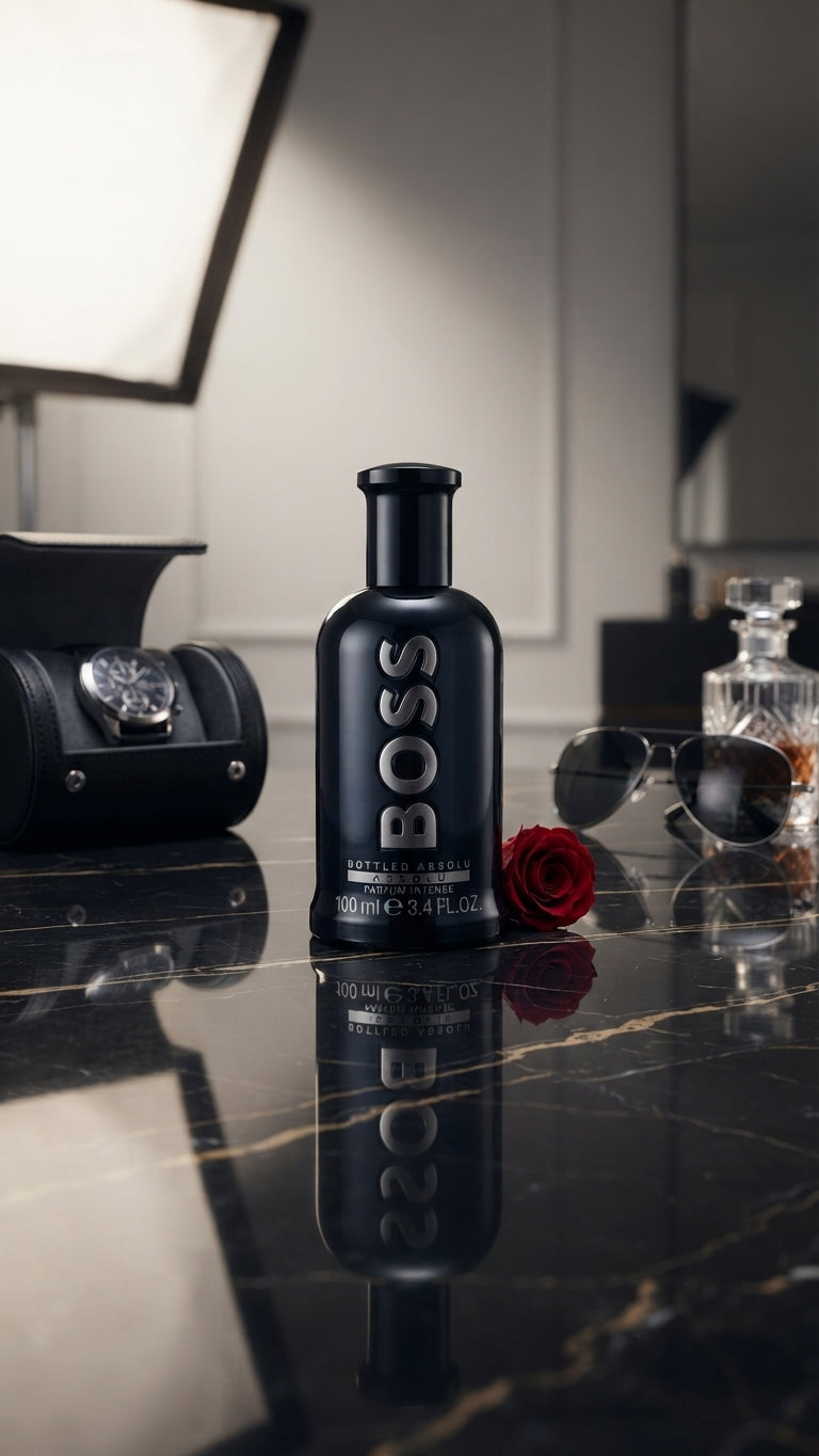 BOSS Bottled Absolu Parfum Intense – 100ml / 3.4 fl. oz. Luxury Men’s Fragrance