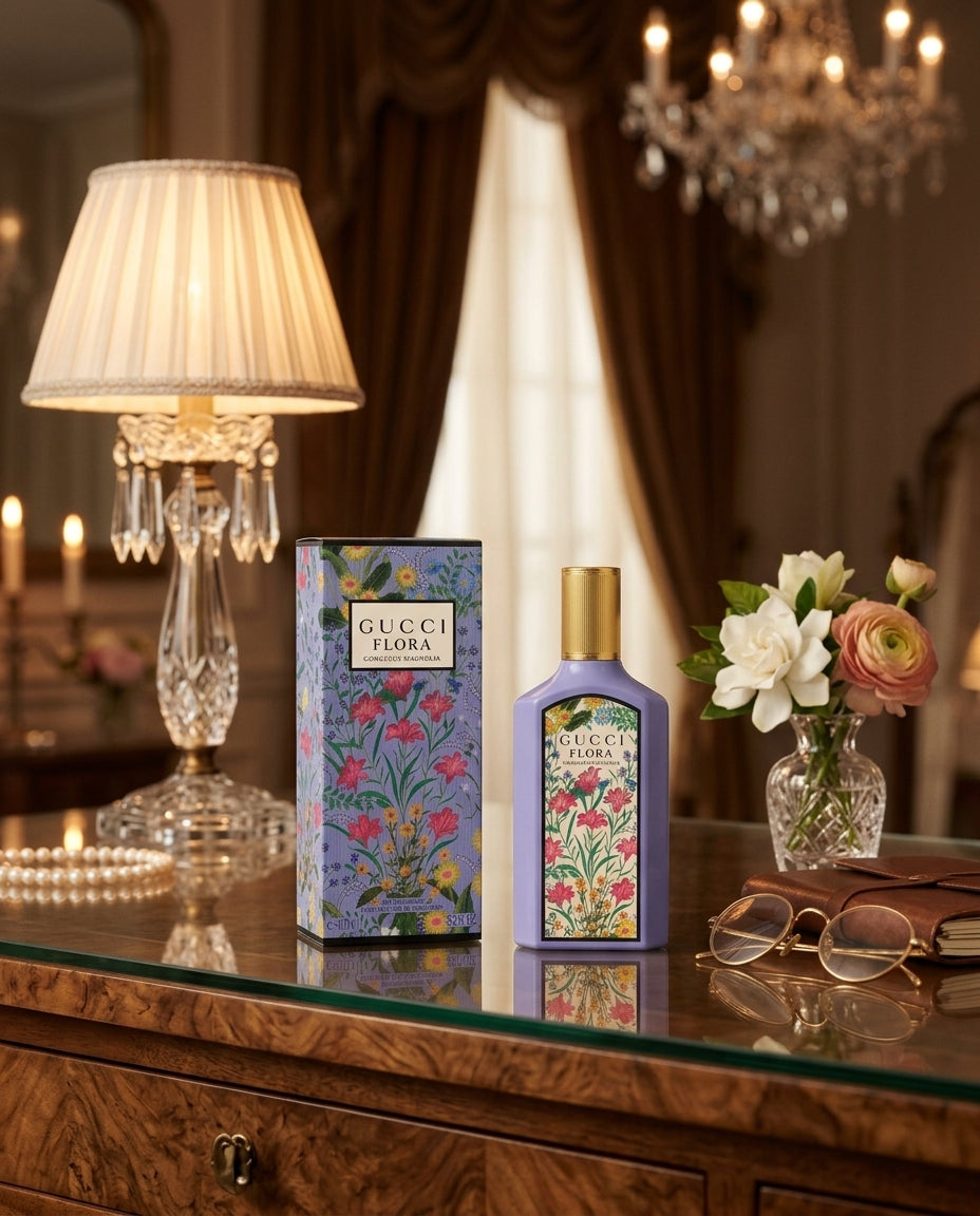 Gucci Flora Gorgeous Magnolia EDP Spray 100 ml / 3.3 oz Women’s Perfume
