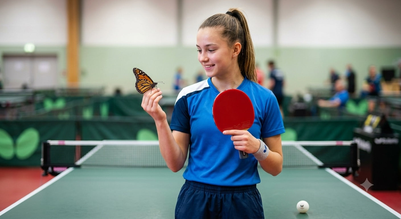 Original Butterfly Tenergy 05 Ping Pong Rubber Sheet | Red - 2.1mm