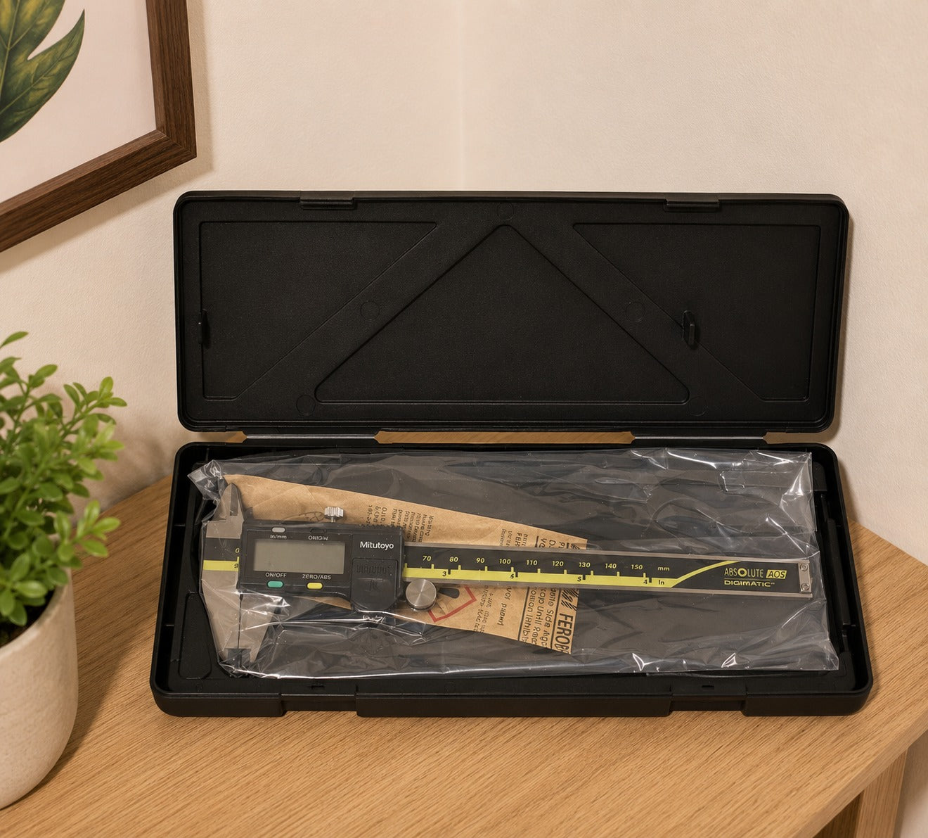 Mitutoyo 500-196-30 Absolute Digital Caliper 150mm (6 Inch) – Precision Electronic Measuring Tool