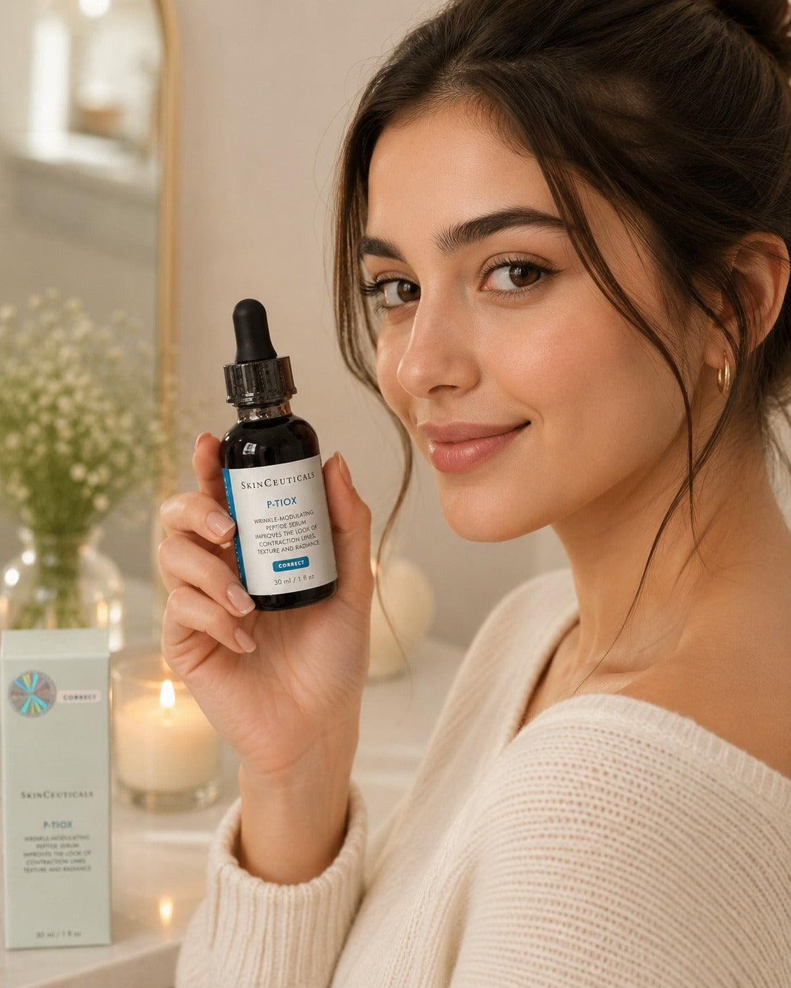 SkinCeuticals P-TIOX Advanced Peptide Anti-Wrinkle Serum 30ml / 1 fl oz – New & Sealed