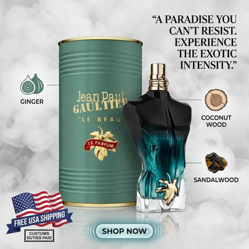 Jean Paul Gaultier Le Beau Le Parfum Men's Eau de Parfum 125ml (4.2 oz) Designer Cologne – Factory Sealed