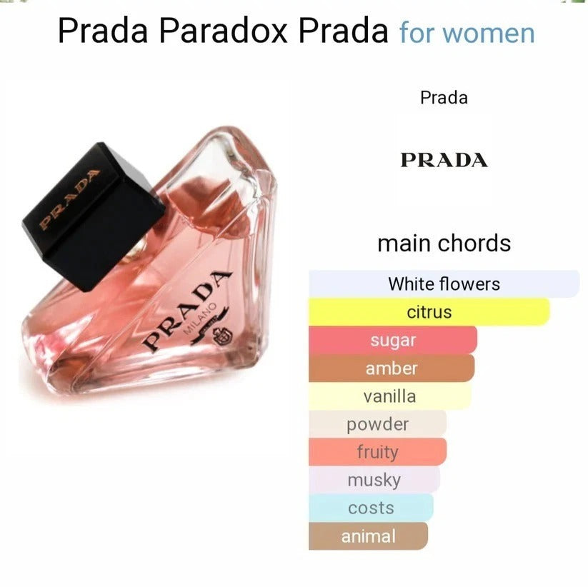 Prada Paradoxe Eau de Parfum for Women 90ml (3 oz) Luxury Designer Perfume – Brand New in Box