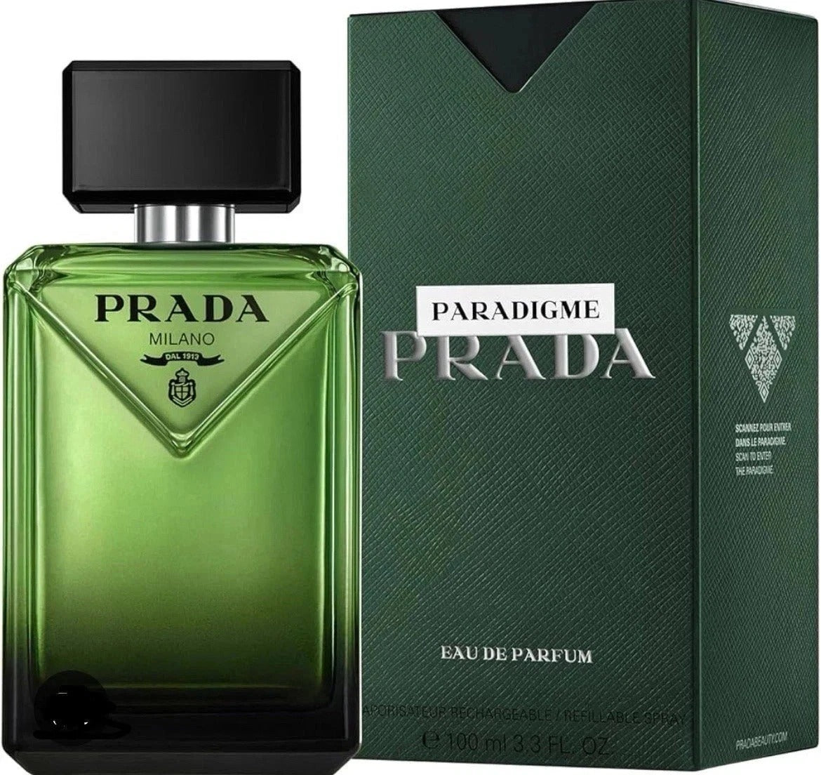 Prada Paradigme Eau de Parfum for Men 100ml (3.3 oz) Luxury Designer Fragrance – Brand New & Sealed