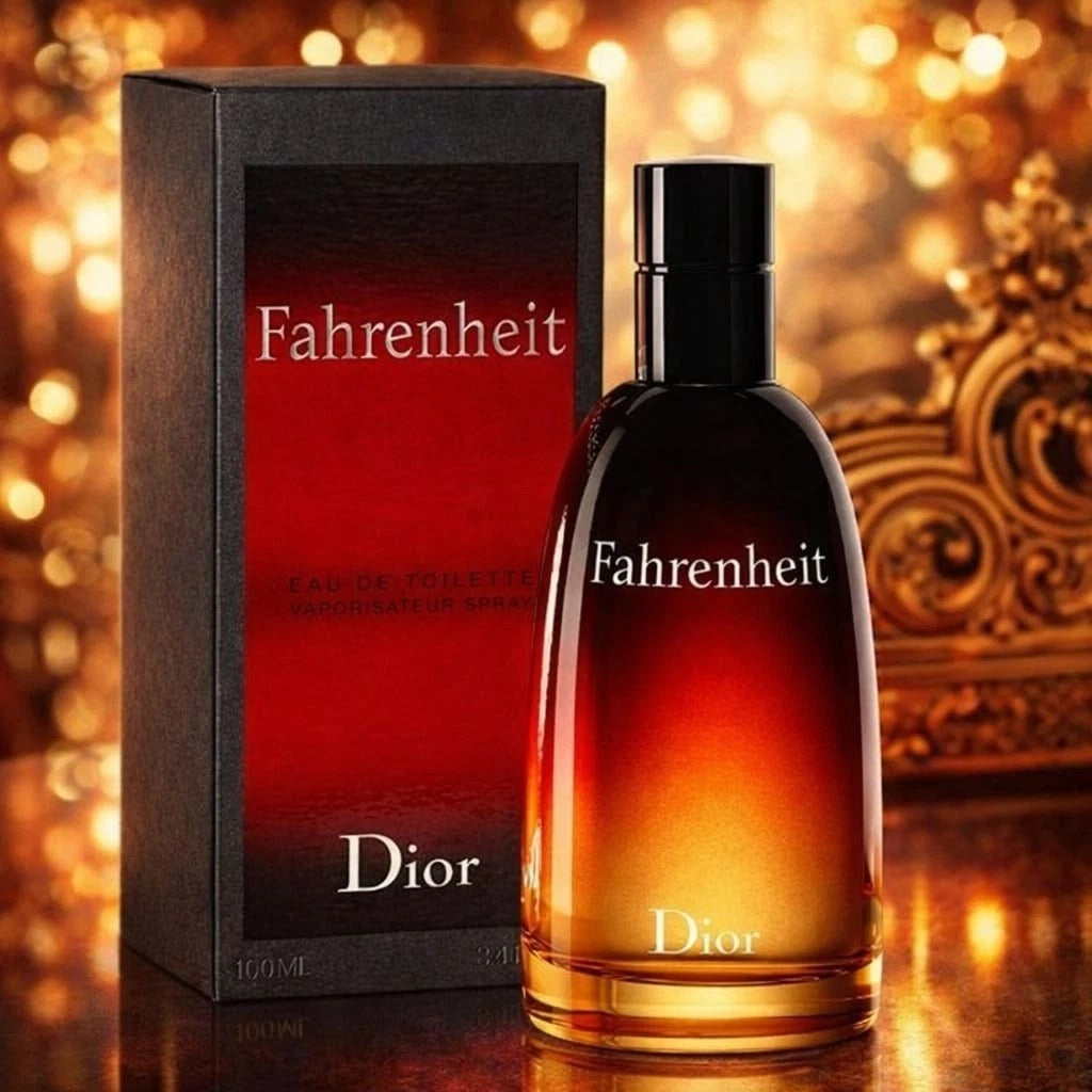 Dior Fahrenheit Eau de Toilette Spray for Men 100ml (3.4 oz) Classic Designer Cologne – Brand New & Sealed