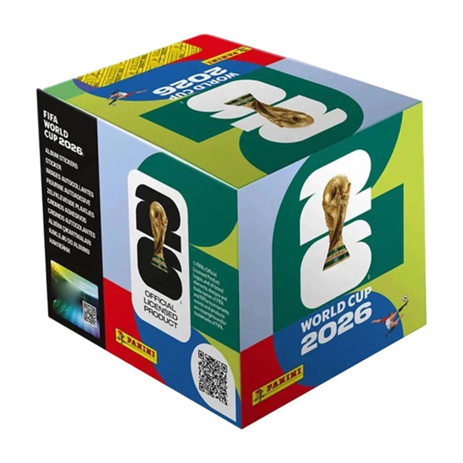 FIFA World Cup 2026 Panini Sticker Collection Box 50 Packs 350 Stickers US