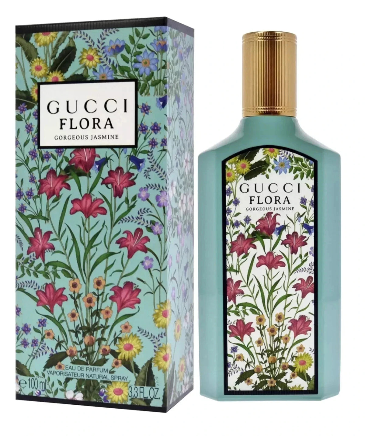 Gucci Flora Gorgeous Jasmine Eau de Parfum Spray 3.3 oz / 100 ml for Women