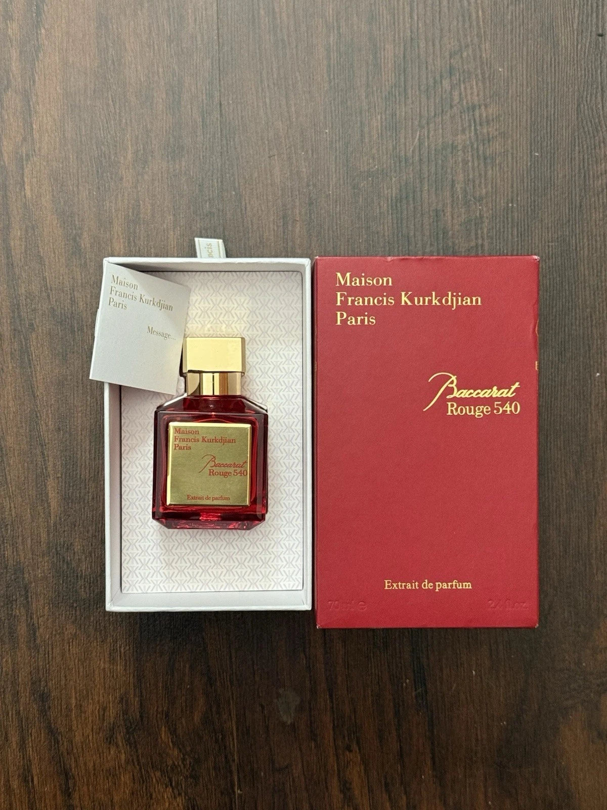 Maison Francis Kurkdjian Baccarat Rouge 540 Extrait de Parfum 2.4 oz / 70 ml