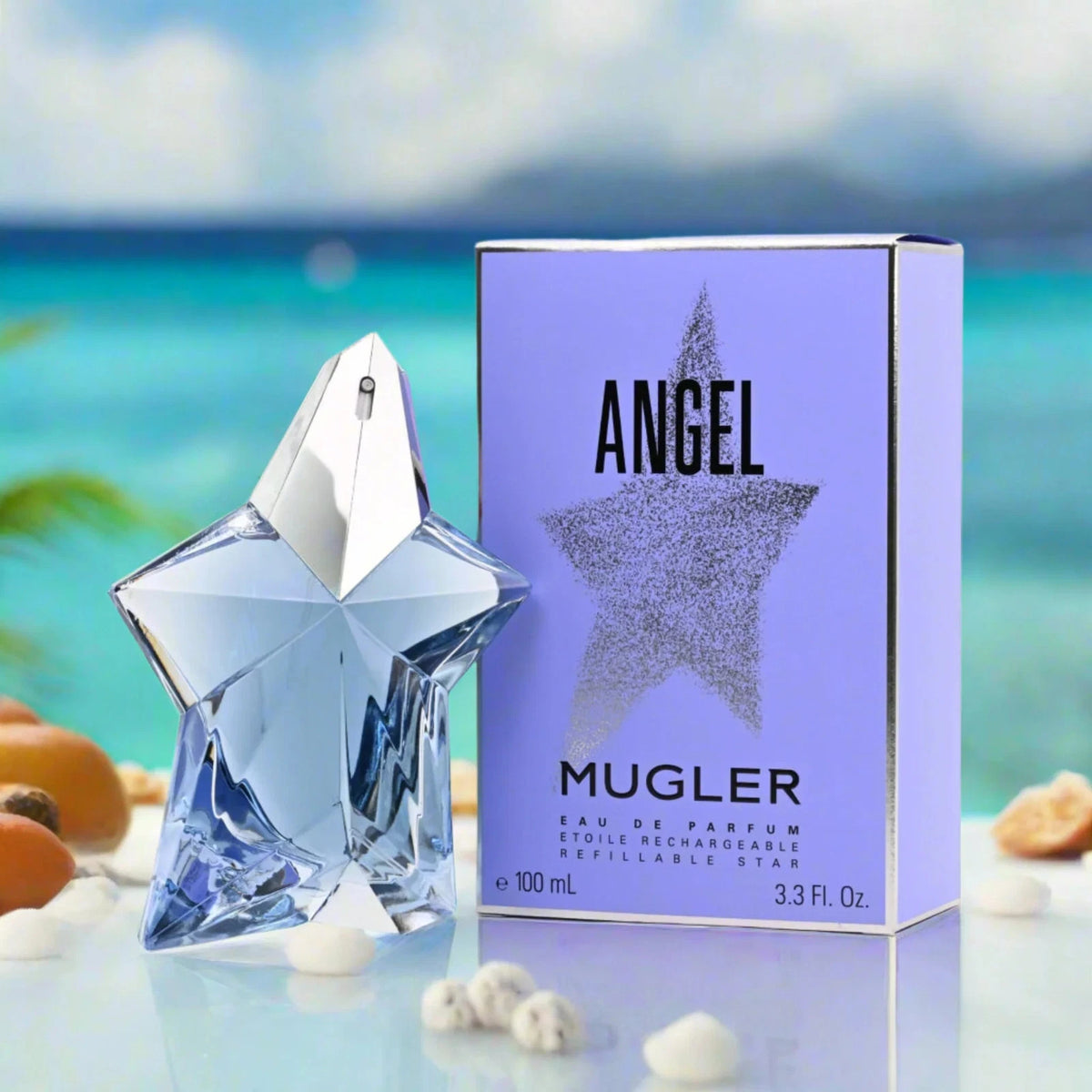 Thierry Mugler Angel Eau de Parfum 1.7 oz / 50 ml Star Bottle
