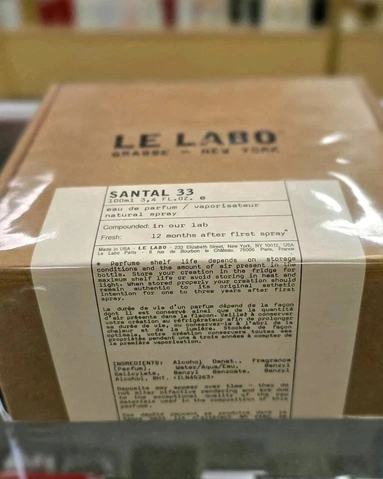 Le Labo Santal 33 Eau de Parfum 3.4 oz / 100 ml Unisex Fragrance New in Box
