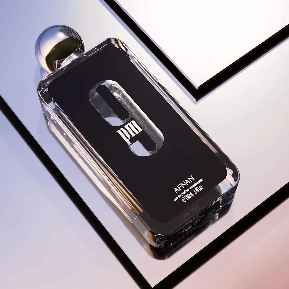 Afnan 9 PM EDP Spray 100 ml / 3.4 Fl Oz Men’s Fragrance Brand New
