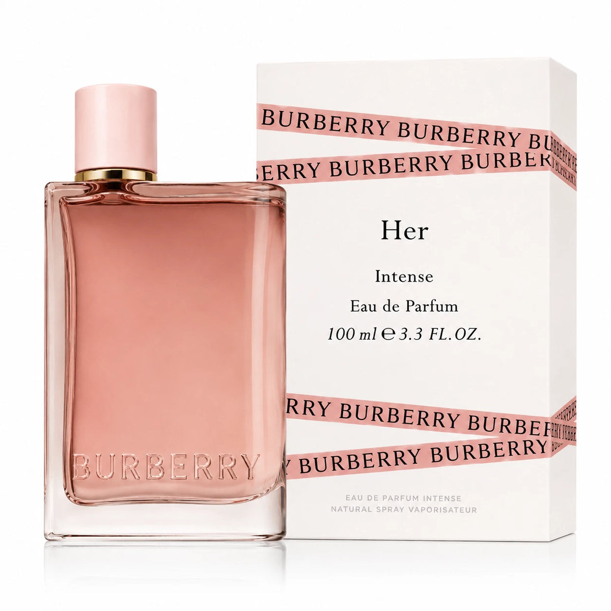 Burberry Her Intense Eau De Parfum Spray 3.3oz/100ml for Women Fragrance Scent