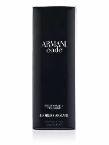 Giorgio Armani Code Men’s Eau de Toilette 125ml – Designer Fragrance
