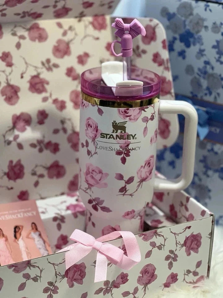 Stanley x LoveShackFancy Rosa Limited Edition 40 oz Quencher Tumbler – photo 4