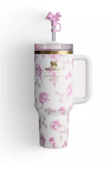 Stanley x LoveShackFancy Rosa Limited Edition 40 oz Quencher Tumbler