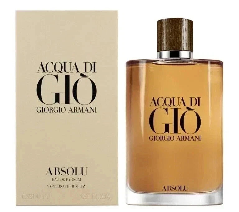 Giorgio Armani Acqua di Giò Absolu EDP 200 ml / 6.7 oz Men’s Fragrance