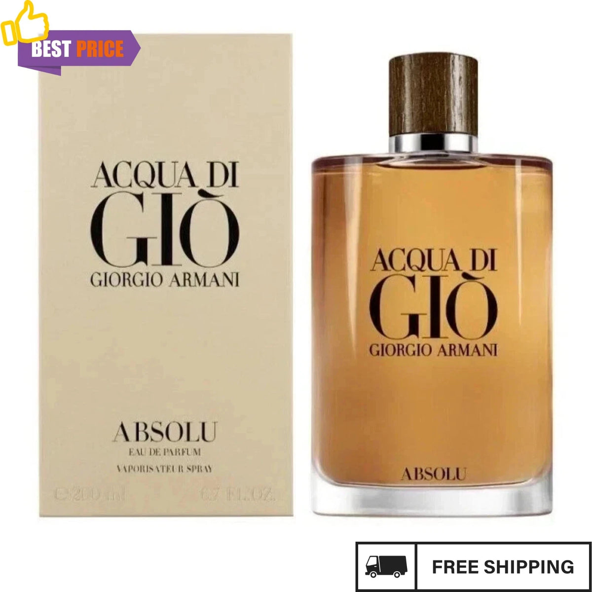 Giorgio Armani Acqua di Giò Absolu Eau de Parfum 6.7 oz / 200 ml for Men
