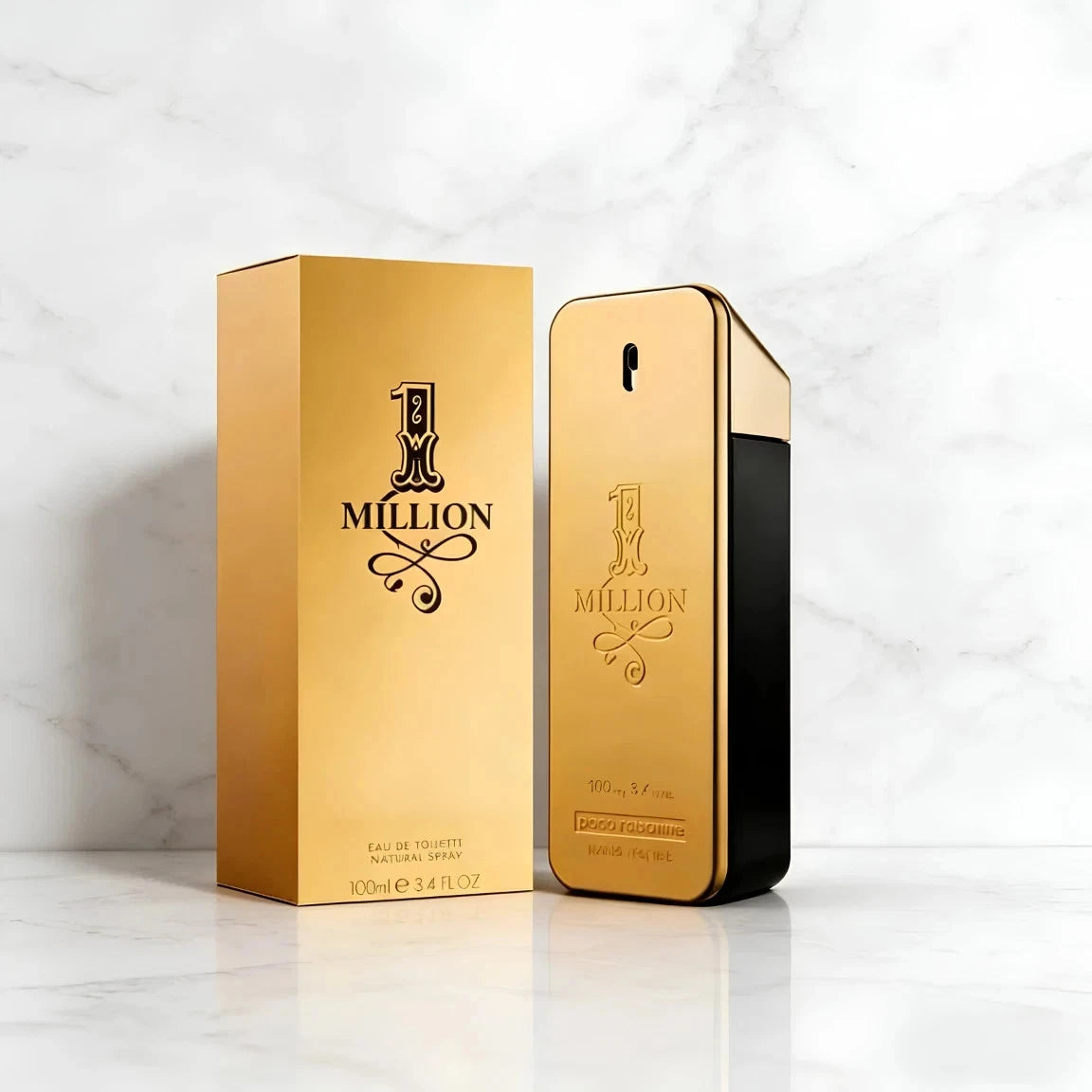 Paco Rabanne 1 Million Eau de Toilette 100ml / 3.4oz for Men – New