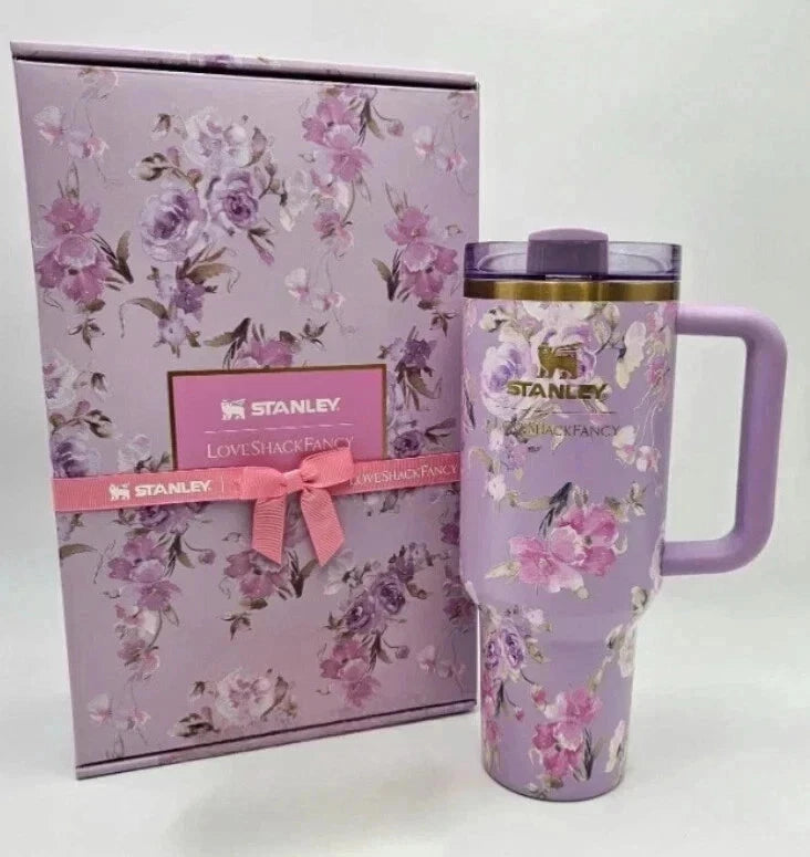 Stanley x LoveShackFancy 40 oz Quencher Tumbler – Floral Design – photo 4