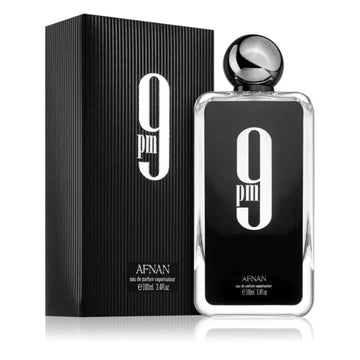 Afnan 9 PM Eau de Parfum 3.4 oz / 100 ml for Men Brand New Original